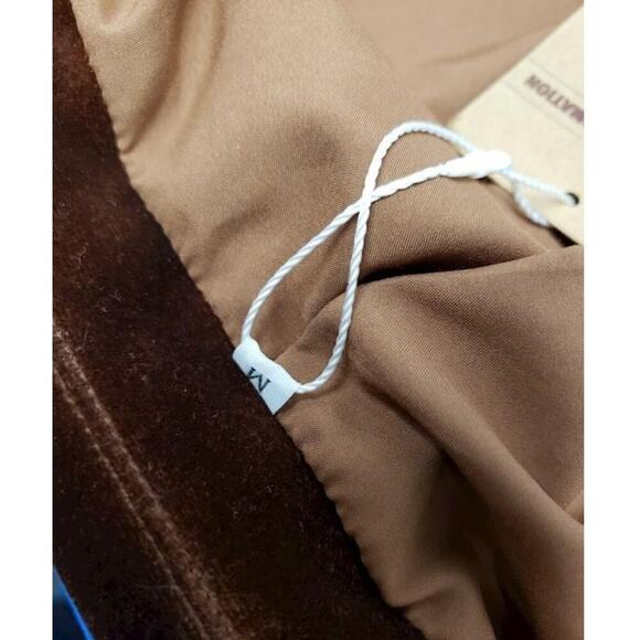 NWT Manley Brown‎ Velvet Men's Blazer - M Retro & Sophisticated Look $250 - Picture 8 of 8